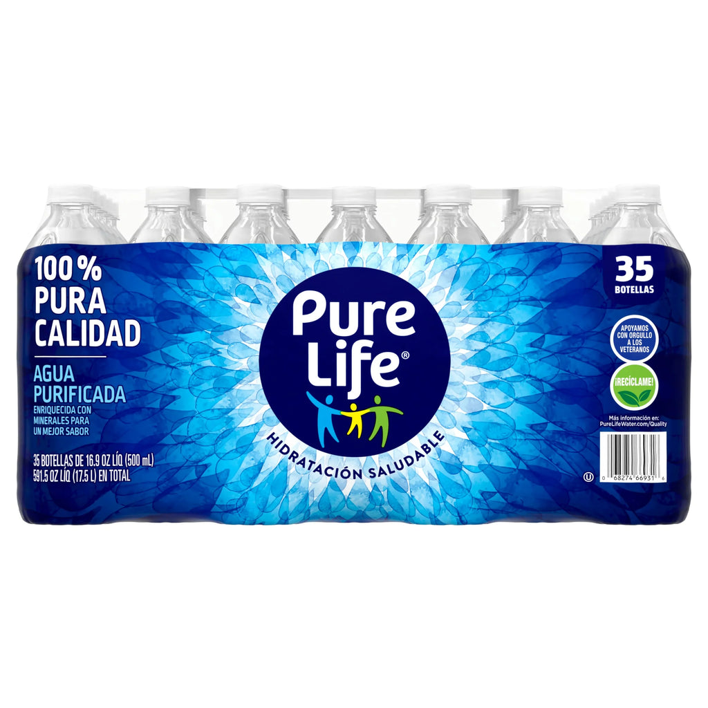 16.9 Fl Oz Purified Bottled Water (35 Pack) O148651