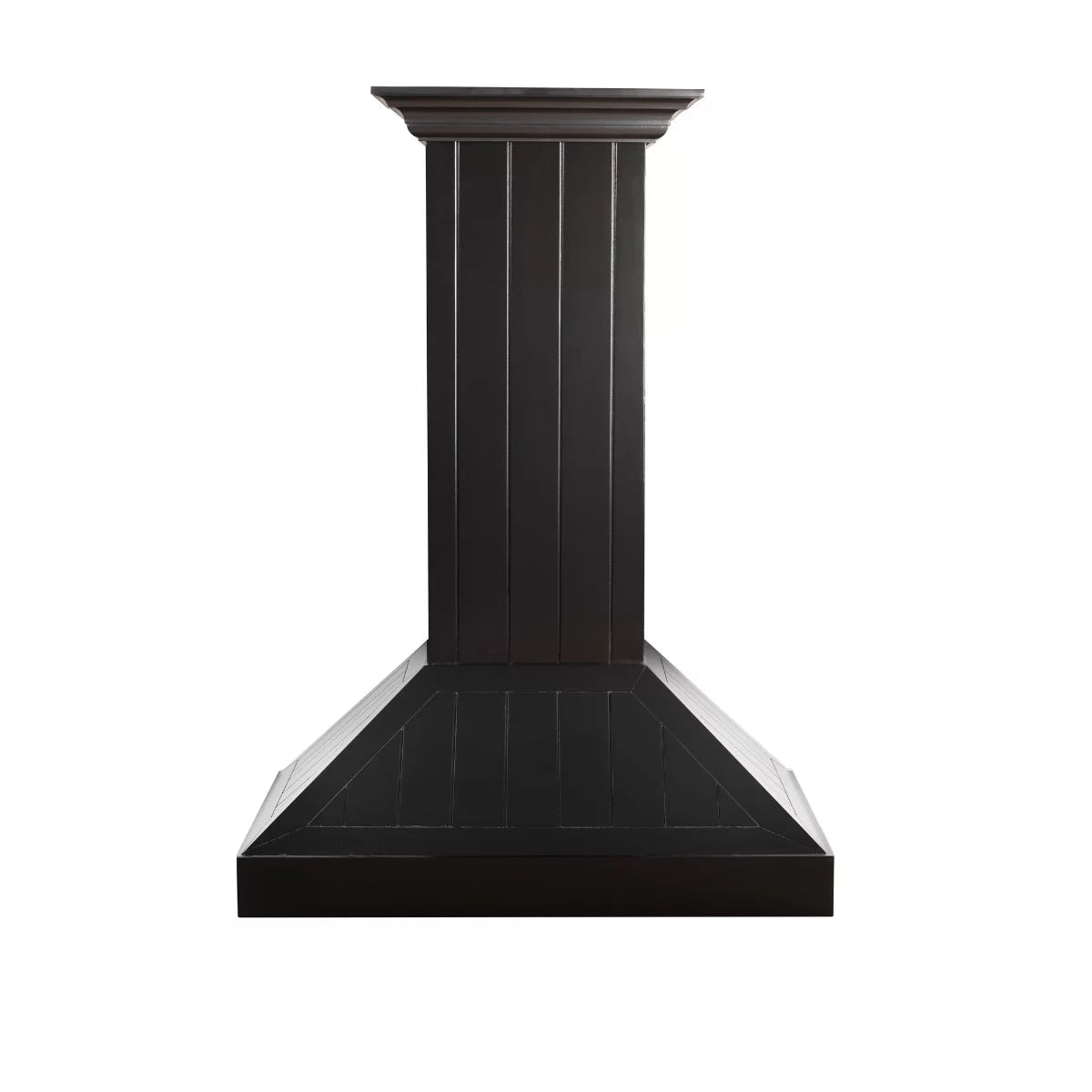 30 in. Black Wooden Wall Mount Range Hood D7588