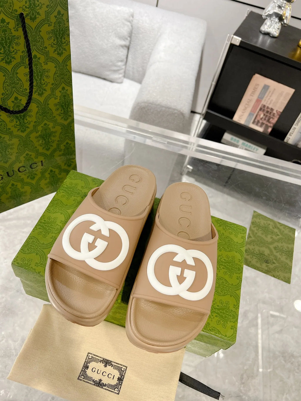 Men and Women Slippers Heels 5 cm V3671
