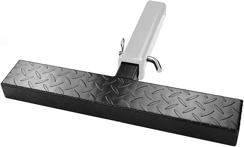 Universal Hitch Step Anti Slip Rust Black Fits 2 Inch Receivers X7838