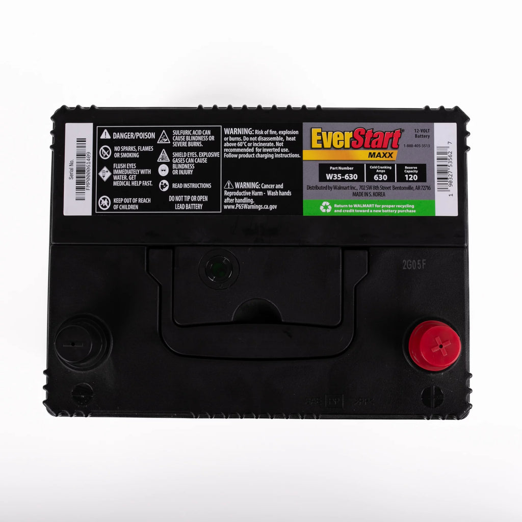 Lead Acid Automotive Battery Group Size 35N 12 Volt 640 CCA J5228