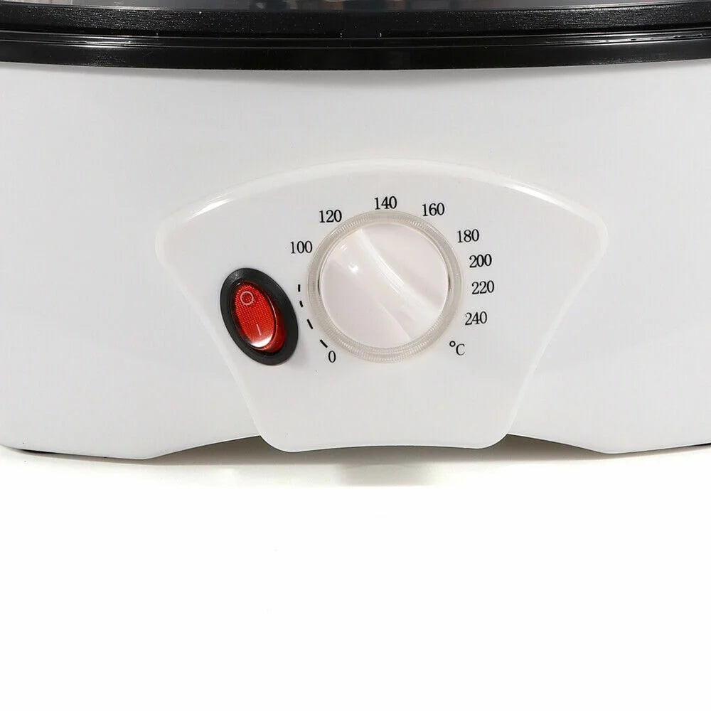 Electric Coffee Bean Roasting Machine 1500G White E6828