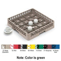 Green 25 Compartment Full Size Cup Rack X58638