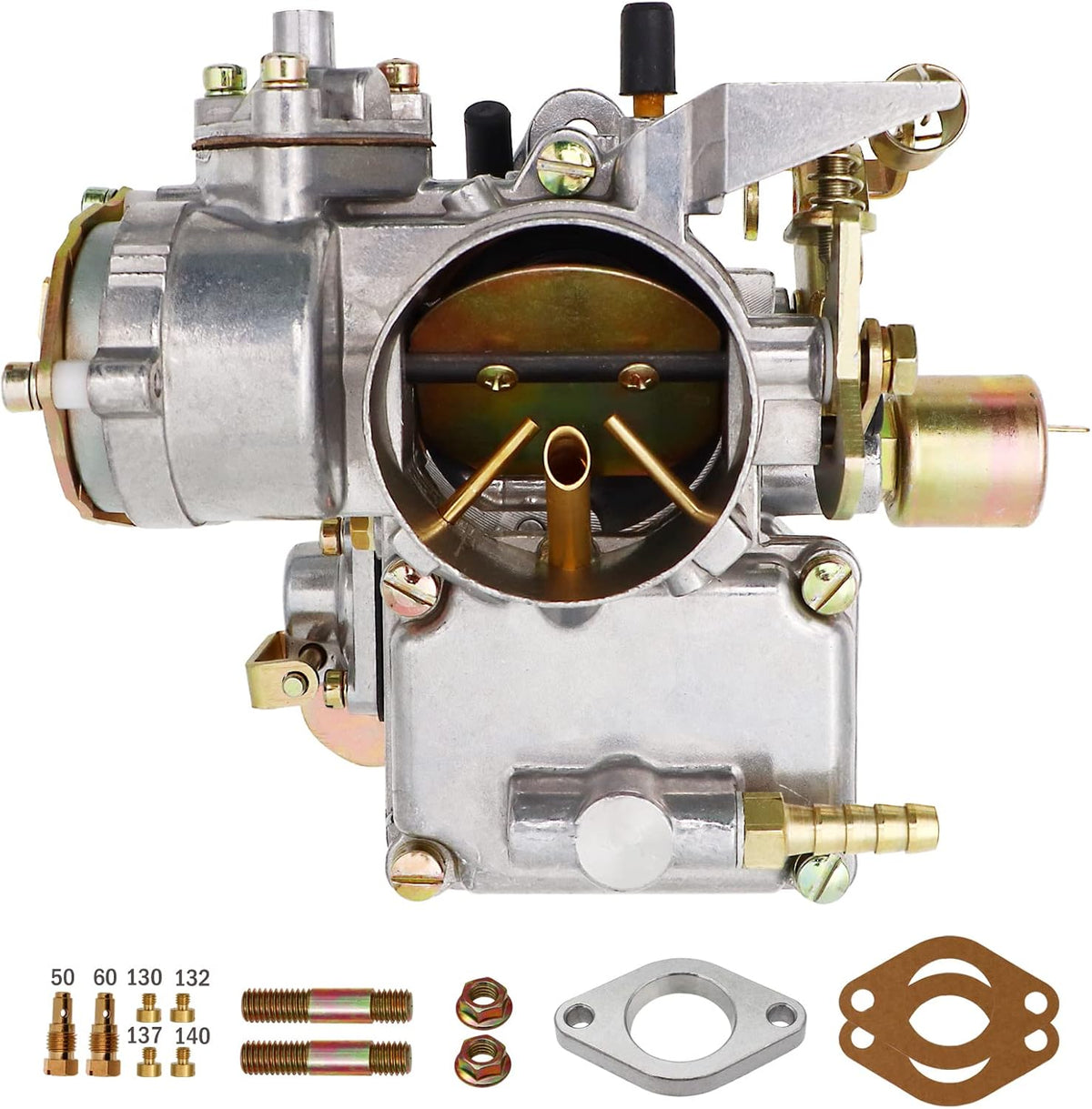 Carburetor 39 PICT Dual Port 1600cc Engine 12V Air Cooled Type 1 Engines Automatic Choke P513
