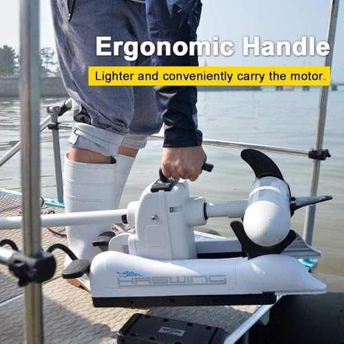 Black 24V 80lbs 54inch Bow Mount Electric Trolling Motor H998