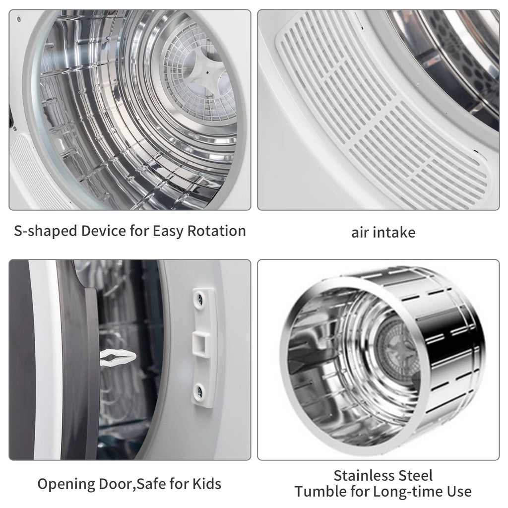 Compact Electric Dryer White T587