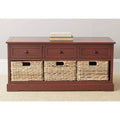 Red 3-Drawer Storage Unit G43076