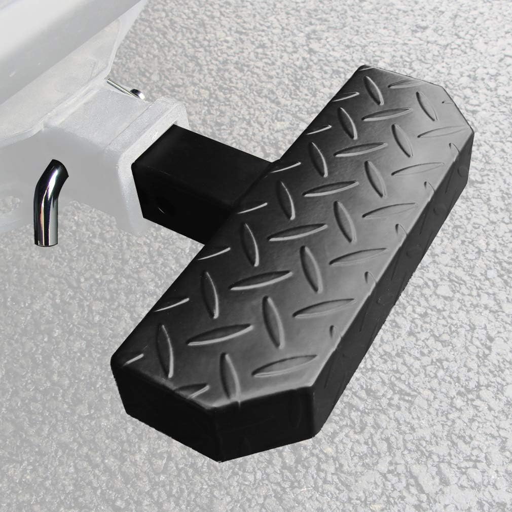 Universal Hitch Step Anti Slip Rust Black Fits 2 Inch Receivers X7838