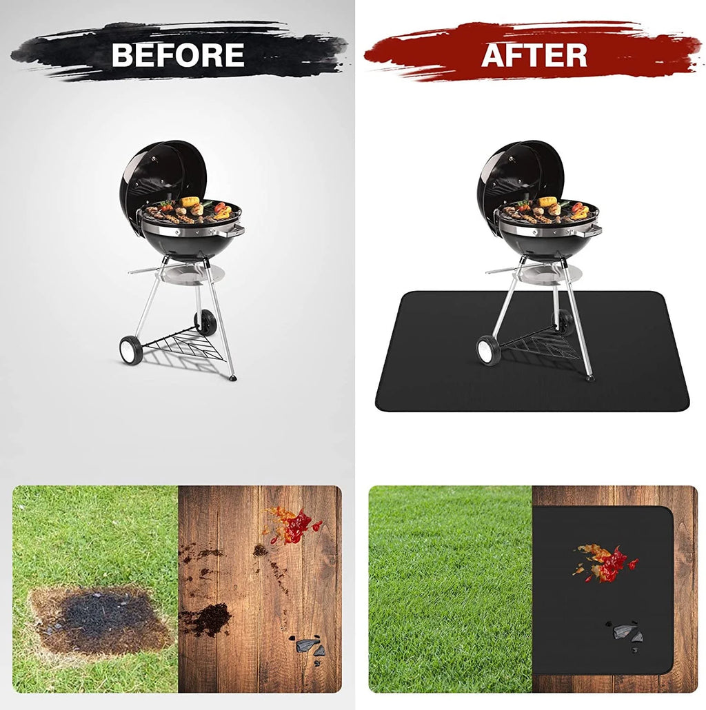 60*42in Fireproof Grill Mat X389744