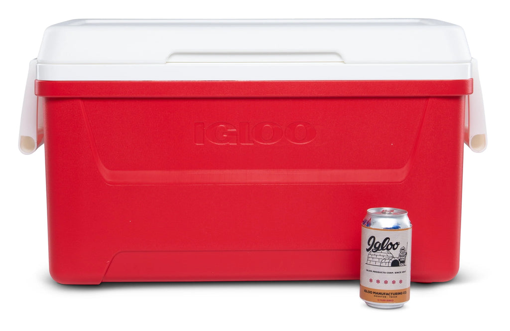 48 QT Red Ice Chest Cooler T60063