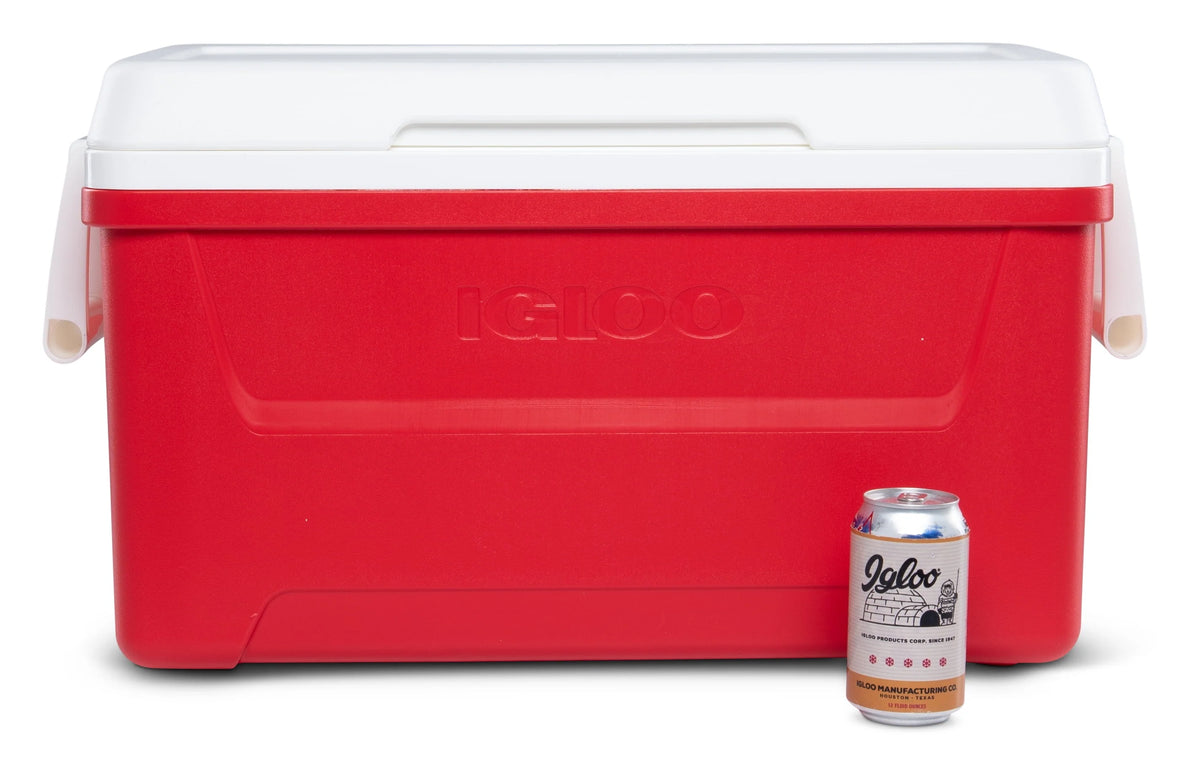 48 QT Red Ice Chest Cooler T60063