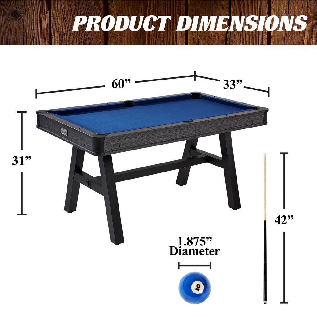 60 Pool Table W863722