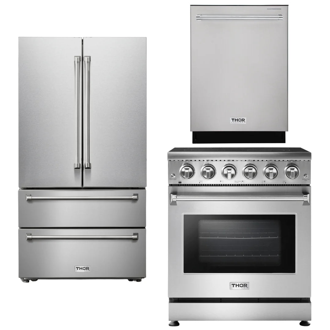 30 Electric Range, Refrigerator, Dishwasher O430998
