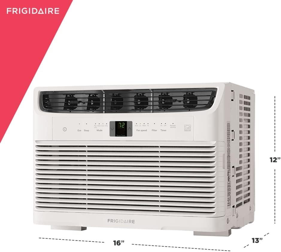 White Window-Mounted Air Conditioner, 5,000 BTU N86772