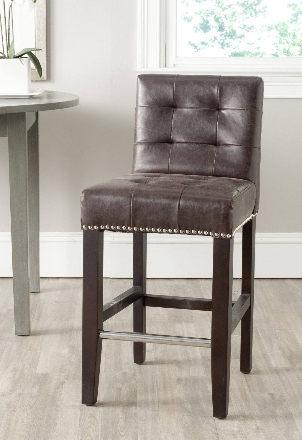 Antique Brown Counter Stool S571