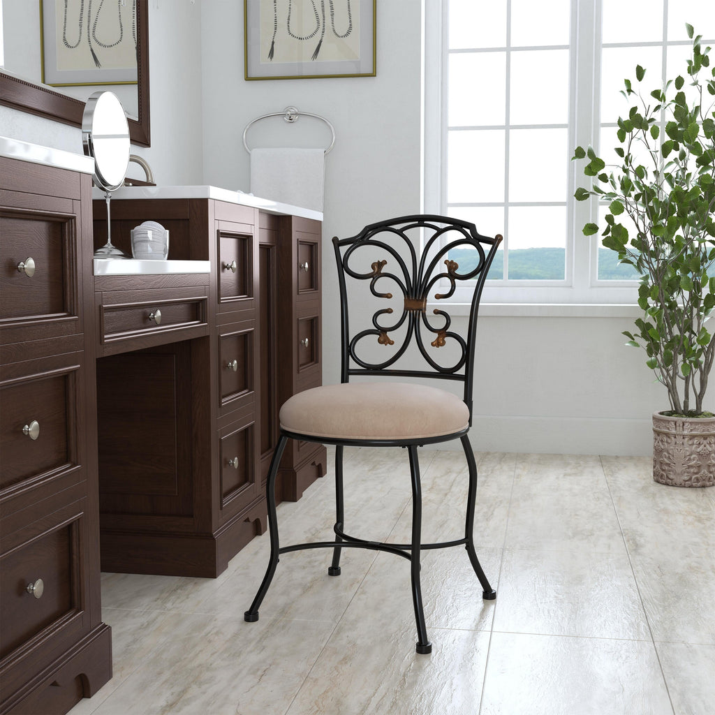 Metal Vanity Stool M2272