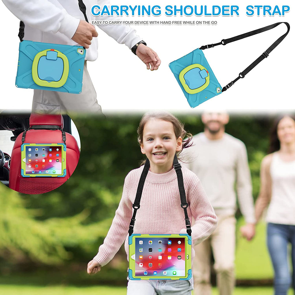 iPad 9.7 inch Shockproof Rugged Cover with Pencil Holder J14031