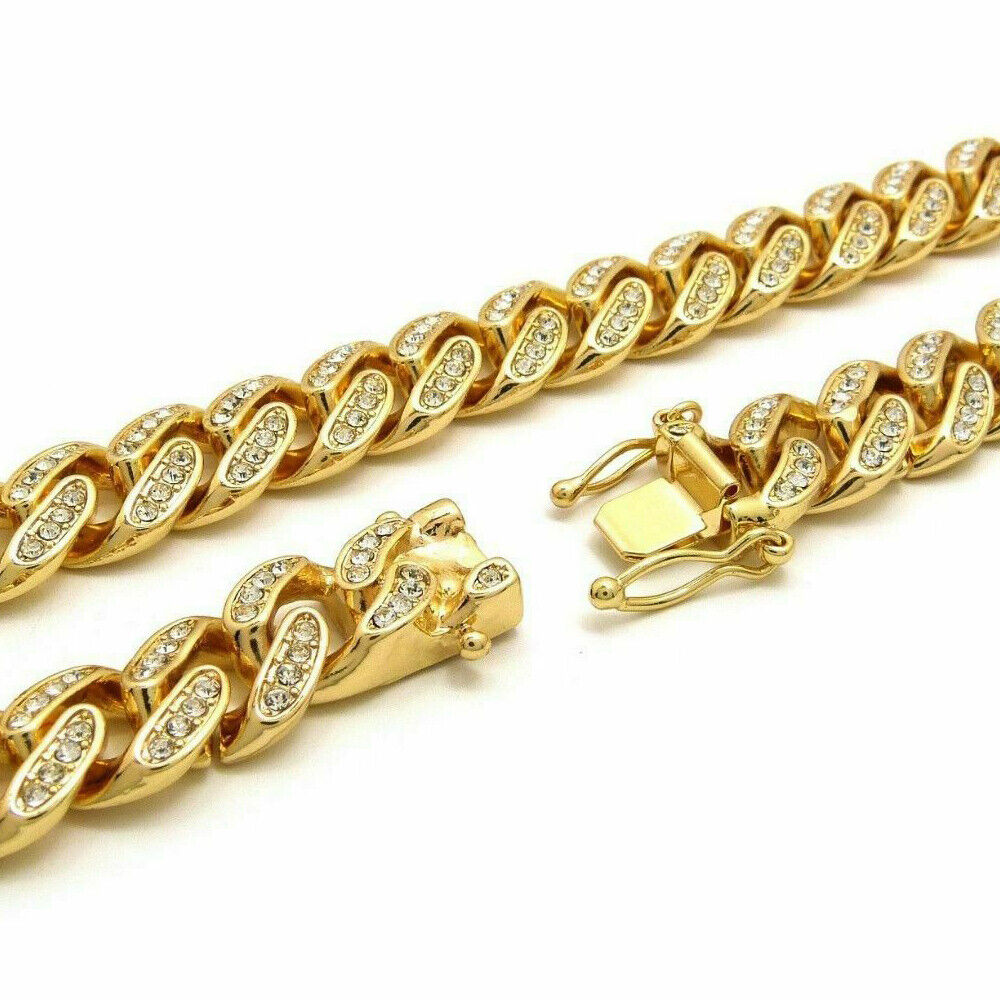 Iced Cubic Zirconia Cuban Chain M31171