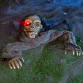 Hanging Zombie Prop with Lighted Eyes Q303