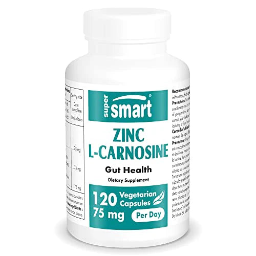 Zinc Carnosine Supplement 120 Vegetarian Capsules O543