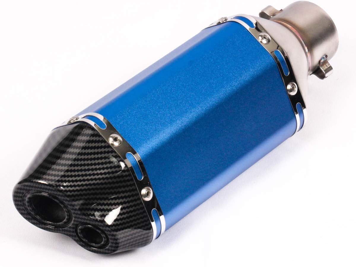 250mm Half Blue Exhaust System Muffler Z42060